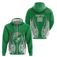Manawatu 2026 Rugby Custom Zip Hoodie NZ Maori Silver Fern