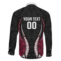 North Harbour 2026 Rugby Custom Family Matching Tank Maxi Dress and Hawaiian Shirt NZ Maori Silver Fern LT14 - Polynesian Pride