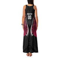 North Harbour 2026 Rugby Custom Family Matching Tank Maxi Dress and Hawaiian Shirt NZ Maori Silver Fern LT14 - Polynesian Pride