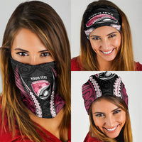 North Harbour 2026 Rugby Custom Neck Gaiter NZ Maori Silver Fern
