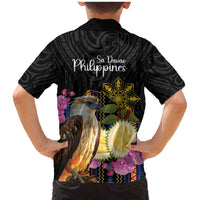 Kadayawan Philippines Family Matching Mermaid Dress and Hawaiian Shirt Filipino Eagle Happy 39th Anniversary LT14 - Polynesian Pride