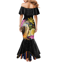 Kadayawan Philippines Family Matching Mermaid Dress and Hawaiian Shirt Filipino Eagle Happy 39th Anniversary LT14 - Polynesian Pride