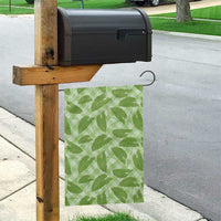 Green Hawaii Kalo Palaka Motifs Garden Flag Hawaiian Taro Leaves Elegant Vibes LT14 - Polynesian Pride