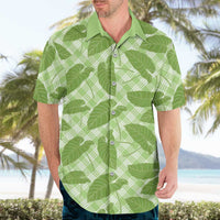 Green Hawaii Kalo Palaka Motifs Hawaiian Shirt Hawaiian Taro Leaves Elegant Vibes LT14 - Polynesian Pride
