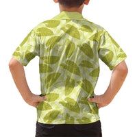 Lime Green Hawaii Kalo Palaka Motifs Hawaiian Shirt Hawaiian Taro Leaves Elegant Vibes LT14 - Polynesian Pride
