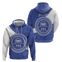 Queen Salote College 100th Anniversary Personalized Hoodie Est 1926 Kolisi Fefine Tongan Ngatu Pattern LT14 - Polynesian Pride