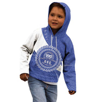 Queen Salote College 100th Anniversary Personalized Kid Hoodie Est 1926 Kolisi Fefine Tongan Ngatu Pattern LT14 - Polynesian Pride
