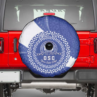 Queen Salote College 100th Anniversary Personalized Spare Tire Cover Est 1926 Kolisi Fefine Tongan Ngatu Pattern LT14 - Polynesian Pride