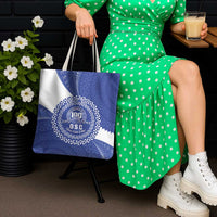 Queen Salote College 100th Anniversary Personalized Tote Bag Est 1926 Kolisi Fefine Tongan Ngatu Pattern