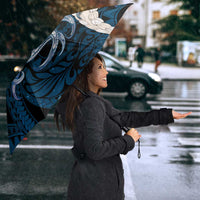 Blue Galaxy Polynesia Tribal Octopus Tattoo Umbrella Pikake Lei Polynesian Pattern