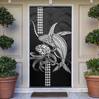 Kanaloa Aloha Hawaii Door Cover Humpback Whale Octopus Tattoo Kakau Pattern