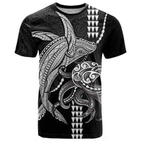 Kanaloa Aloha Hawaii T Shirt Humpback Whale Octopus Tattoo Kakau Pattern