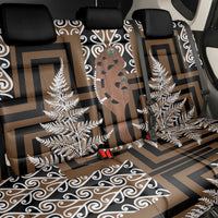 New Zealand Back Car Seat Cover Maori Maripi Knife With Poutama Art LT14 - Polynesian Pride
