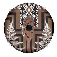 New Zealand Spare Tire Cover Maori Maripi Knife With Poutama Art LT14 - Polynesian Pride