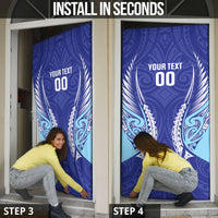 Northland 2026 Rugby Custom Door Cover NZ Maori Silver Fern