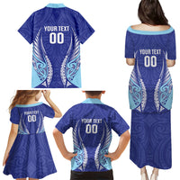 Northland 2026 Rugby Custom Family Matching Puletasi and Hawaiian Shirt NZ Maori Silver Fern LT14 - Polynesian Pride