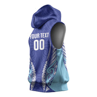 Northland 2026 Rugby Custom Sleeveless Hoodie NZ Maori Silver Fern