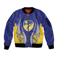 Otago 2026 Rugby Custom Sleeve Zip Bomber Jacket NZ Maori Silver Fern