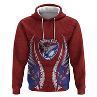 Southland 2026 Rugby Custom Hoodie NZ Maori Silver Fern