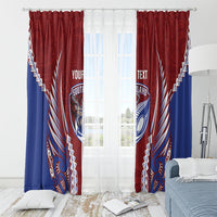 Southland 2026 Rugby Custom Window Curtain NZ Maori Silver Fern
