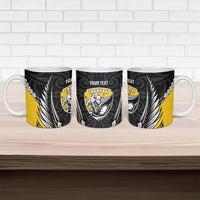 Taranaki 2026 Rugby Custom Ceramic Mug NZ Maori Silver Fern