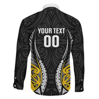 Taranaki 2026 Rugby Custom Family Matching Puletasi and Hawaiian Shirt NZ Maori Silver Fern LT14 - Polynesian Pride
