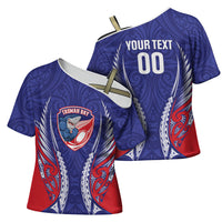 Tasman Bay 2026 Rugby Custom Cross Shoulder Shirt NZ Maori Silver Fern