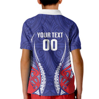 Tasman Bay 2026 Rugby Custom Kid Polo Shirt NZ Maori Silver Fern