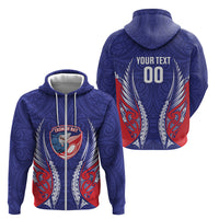 Tasman Bay 2026 Rugby Custom Zip Hoodie NZ Maori Silver Fern