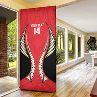 Waikato 2026 Rugby Custom Door Cover NZ Maori Silver Fern