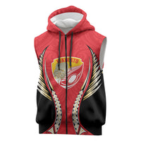 Waikato 2026 Rugby Custom Sleeveless Zip Hoodie NZ Maori Silver Fern