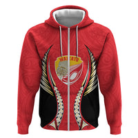 Waikato 2026 Rugby Custom Zip Hoodie NZ Maori Silver Fern