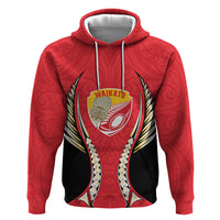 Waikato 2026 Rugby Custom Zip Hoodie NZ Maori Silver Fern