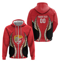 Waikato 2026 Rugby Custom Zip Hoodie NZ Maori Silver Fern
