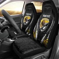 Wellington 2026 Rugby Custom Car Seat Cover NZ Maori Silver Fern