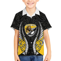 Wellington 2026 Rugby Custom Hawaiian Shirt NZ Maori Silver Fern