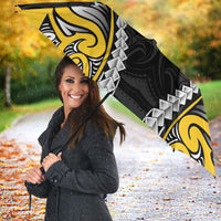 Wellington 2026 Rugby Custom Umbrella NZ Maori Silver Fern