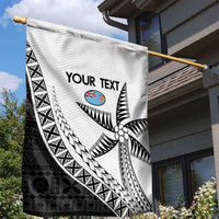 Custom Fiji Rugby Garden Flag Go Champions Fijian Tapa Cloth LT14 - Polynesian Pride