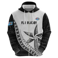 Custom Fiji Rugby Zip Hoodie Go Champions Fijian Tapa Cloth LT14 - Polynesian Pride
