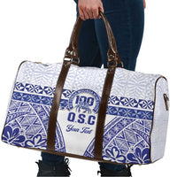 Personalised Queen Salote College Travel Bag Kolisi Fefine 100th Anniversary Kupesi White LT14 - Polynesian Pride