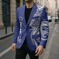 Personalised Queen Salote College Blazer QSC Est 1926 Ngatu Pattern - Polynesian Pride