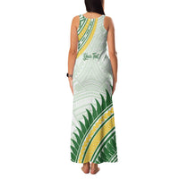 Personalised Samoa Ua Potopoto Family Matching Tank Maxi Dress and Hawaiian Shirt SUP Est 2025 Samoan Pattern LT14 - Polynesian Pride