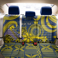 Personalised Niue Peniamina Gospel Day Back Car Seat Cover Unique Niean Hiapo LT14 - Polynesian Pride