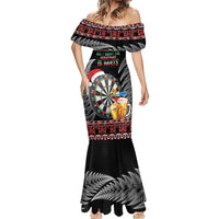 All I Want For Christmas Is Darts New Zealand Mermaid Dress LT14 - Polynesian Pride
