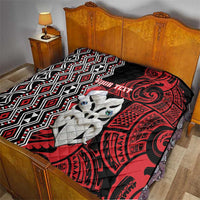 Personalised New Zealand Christmas Quilt Meri Kirihimete Maori Wheku - Taniko Art LT14 - Polynesian Pride