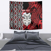 Personalised New Zealand Christmas Tapestry Meri Kirihimete Maori Wheku - Taniko Art LT14 - Polynesian Pride