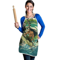 Aotearoa Tangaroa Atua Apron New Zealand God Of The Ocean LT14 - Polynesian Pride