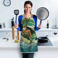 Aotearoa Tangaroa Atua Apron New Zealand God Of The Ocean LT14 - Polynesian Pride