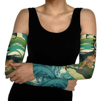 Aotearoa Tangaroa Atua Arm Sleeves New Zealand God Of The Ocean LT14 - Polynesian Pride