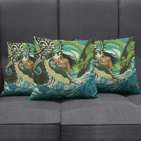 Aotearoa Tangaroa Atua Pillow Cover New Zealand God Of The Ocean LT14 - Polynesian Pride
